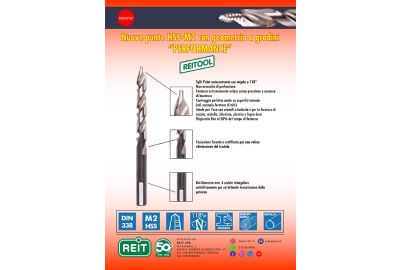 Nuove punte HSS Performance